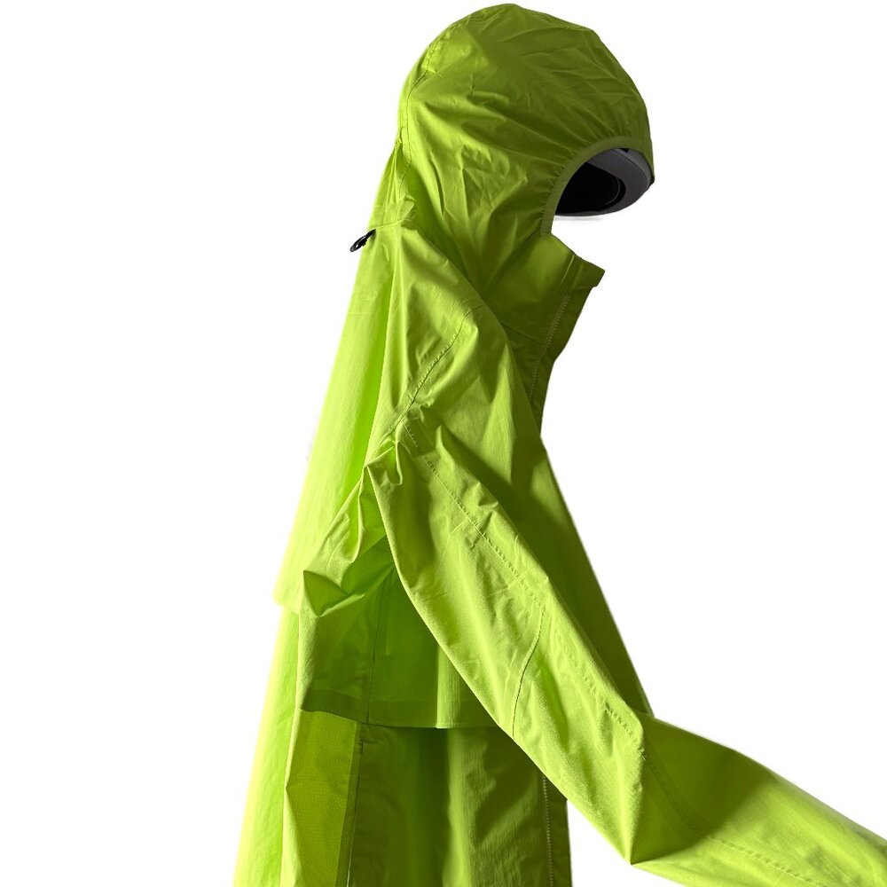 Janji Women's Rainrunner Pack Jacket, size Medium, S U P E R G L O W - Picture 10 of 14